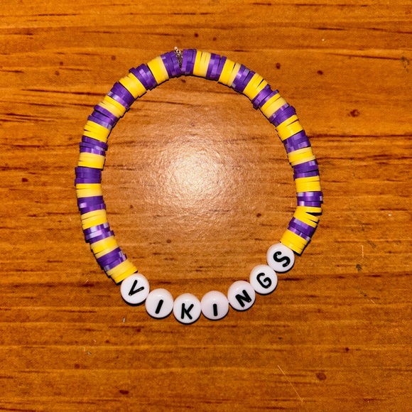 Minnesota Vikings Heishi Bracelet - Picture 2 of 4